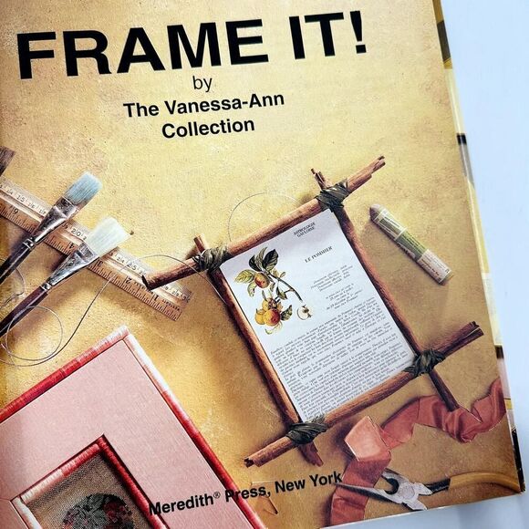 Picture Framing DIY Do It Yourself Craft Book Lot Frame Art step by Step photos - Picture 8 of 16